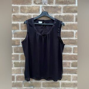 Jaclyn Smith Classic Black Tank Top
